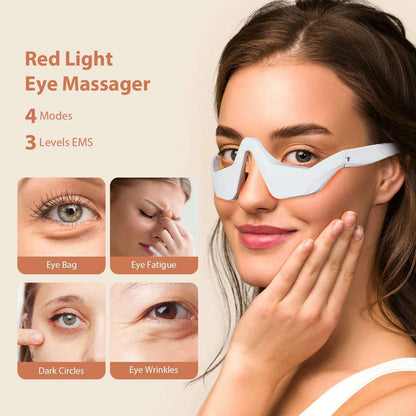 SilknGlow Red Light Eye Wrinkle Therapy Glasses